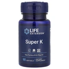 Комплекс вітамінів К і К2 Life Extension (Super K with advanced K2) 2600 мкг 90 капсул