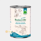 Консервированный корм Baskerville Holistic Говядина и лосось с пастернаком