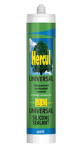 Герметик силіконовий HERCUL UNIVERSAL універсальний, білий (280 мл)