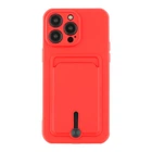 Чохол TPU Colorfull Pocket Card для iPhone 14 Pro Max Red