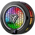 Магнітний радіатор 12W для охолодження смартфона XO SL09 чорний алюмінієвий сплав Type-C розміри 60x23.4 мм