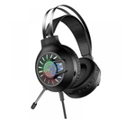 Игровые геймерские накладные наушники Hoco Gaming ESD04 с микрофоном и LED подсветкой