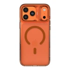 Чехол Kajsa Trans-Shield with MagSafe для iPhone 17 Pro orange b-ring