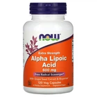 Натуральна добавка Now Foods Alpha Lipoic Acid 600 мг Капсули