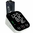 Автоматический тонометр S-04 с индикатором аритмии USB питание 4 батарейки цвет белый