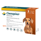 Simparica (Сімпаріка) 20 мг 3 шт, жувальні таблетки для собак 5-10 кг