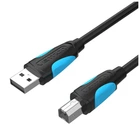 Кабель для принтера USB 2.0 AM/BM 1.0m Black Vention (VAS-A16-B100) (344277)