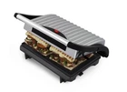 Електрогриль Esperanza EKG005 Pizzaiola, Black/Silver, 750W, нагрівальний елемент ТЕН, закритий, світловий індикатор, 1 температурний режим