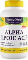Натуральна добавка Healthy Origins Альфа Липоєва Кислота 600 мг Капсули