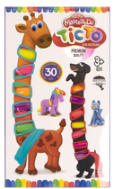 Тесто для лепки Danko Toys Master Do 30 цветов TMD-19-01U, набор для детского творчества