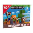 Пластилін Yes Minecraft 18 кольорів 360 г 540678