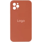 Чохол Silicone Case Square Full Camera для iPhone 11 Pro Max 02.Apricot