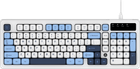 Клавиатура Ajazz AF98 Black USB-C Glacier Blue (AF98-GB)