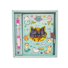Блокнот детский с ручкой Котики Malevaro W361961-A Разноцветный shop (6931164701936)