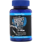 Вітаміни для хлопчиків-підлітків Natures Plus (Power Teen For Him) 60 жувальних таблеток зі смаком ягід без цукру NAP30002