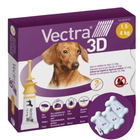 Ceva Вектра 3D Vectra 3D краплі для собак від кліщів і бліх 1,5-4 кг, 3x0,8 мл (179797)