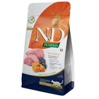 Сухой корм для кошек Farmina N&D Pumpkin Grain Free Cat Adult Neutered Lamb & Blueberry для стерилизованных с ягненком и черникой