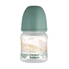 Пляшечка для годування Canpol babies Easystart MOUNTAINS антиколікова з широким отвором 120 мл бежева (35/242_bei)