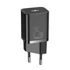 Сітчастий зарядний пристрій Baseus Super Si Quick Charger 1C 25W EU чорний CCSP020101