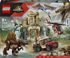 Конструктор LEGO Jurassic World Повітряна місія з кетцалькоатлем та спінозавро 984 елементи (76976)