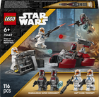 Конструктор LEGO Star Wars Боевой набор Осада Мандалора 116 элементов (75449)