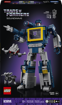 Конструктор LEGO Icons Трансформеры: Саундвейв 1505 деталей (10358)
