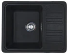 Кухонная мойка Adamant Small 570x455x180 чёрный металлик 440223