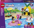 Конструктор LEGO Friends Вечірка біля басейну з єдинорогом та фламінго 99 деталей (42658)