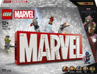 Конструктор LEGO Super Heroes Marvel Логотип и мини фигурки MARVEL 931 элемент (76313)