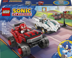 Конструктор LEGO Sonic the Hedgehog Автомобіль Сільвера vs. монстр вантажівки Наклза 378 елементів (77118)