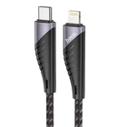 Дата кабель HOCO U95 Freeway 4in1 USB/Type-C to Type-C/Lightning 60W (1.2m) (Black) (249223)