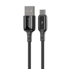Кабель Proove Flex Metal USB to Type-C 2.4A (1m) black