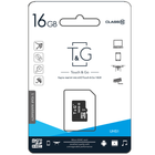 Карта Micro SDHC T&G пам'ять 16gb UHS-1 10 Class Чорний