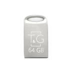 Флеш пам'ять USB Touch & Go USB 2.0 64GB Metal 105 Steel