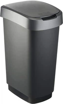Контейнер для сміття Rotho Twist 50 л (17545) Чорний