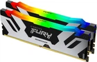 Пам'ять для настільних комп'ютерів Kingston FURY 32 GB (2x16GB) DDR5 6400 MHz Renegade Silver RGB (KF564C32RSAK2-32)