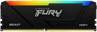Пам'ять для настільних комп'ютерів Kingston FURY 16 GB DDR4 3200 MHz Beast RGB (KF432C16BB12A/16WP)
