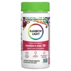 Мультивітаміни для жінок 50+, Women's One 50+, Rainbow Light, щоденні, 60 вегетаріанських таблеток (RLT-20422)