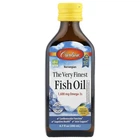 Риб'ячий жир норвезький зі смаком лимона Carlson (Fish Oil) 200 мл (CAR-01540)