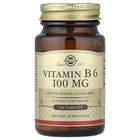 Вітамін В6 Solgar (Vitamin B6) 100 мг 100 таблеток (SOL-03120)