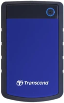 Портативний жорсткий диск Transcend 2TB USB 3.1 StoreJet 25H3 Синій
