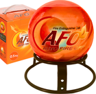 Автоматичний самоспрацьовуючий порошковий вогнегасник куля AFO Fire Ball 0.5 кг вогнегасники порошкові для дому квартири авто офісу АВСЕ автономна автоматична система пожежогасіння для гасіння пожежі в автомобіль машину + підставка кріплення (JPAFO02)