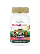 Детские мультивитамины и минералы Natures Plus Animal Parade Cherry Grape Orange Flavors 60 таблеток