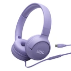 Дротові накладні навушники JBL Tune 520C, Type-C, 1.2m (JBLT520CPUR) Purple, UA UCRF