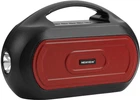 Портативная колонка с фонарем NEWVEW NV-V50 Solar Panel/BT/USB/TF/FM/AUX Red (NWVW-NV-V50-RD)