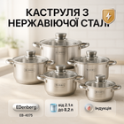 Набор кастрюль Edenberg EB-4075 12 предметов из нержавеющей стали