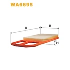 Фільтр повітряний WIX FILTERS Seat Arosa, Cordoba, Cordoba II, Ibiza II, Ibiza III, Ibiza IV, Inca, (WA6695)