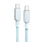 Кабель XO NB-Q250B PD 60W/1m Type-C to Type-C Fast Charging Синій