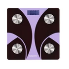 Фитнес-весы Sokany SK-19029B Фиолетовый Bluetooth смарт-анализатор закаленное стекло (107-80-SK-19029V)