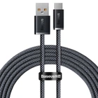 Кабель Baseus Dynamic Series Fast Charging USB-A to Type-C 100W 2 м Slate gray (CALD000716)